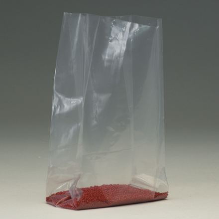 10 x 6 x 18" - 2 Mil Gusseted Poly Bags