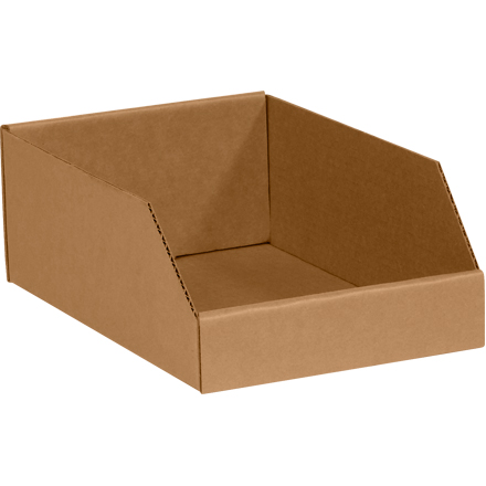 12 x 12 x 4-1/2" Kraft Bin Boxes