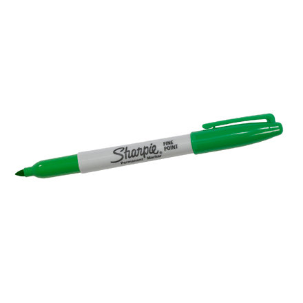 Green Sharpie<span class='rtm'>®</span> Fine Point Markers