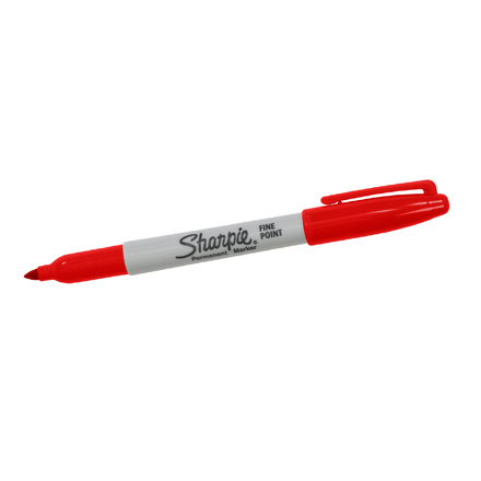 Red Sharpie<span class='rtm'>®</span> Fine Point Markers