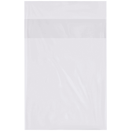 10 x 15" - 2 Mil Flap Lock Poly Bags