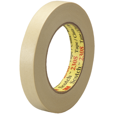 3/4" x 60 yds. (12 Pack) 3M<span class='tm'>™</span> 2308 Masking Tape